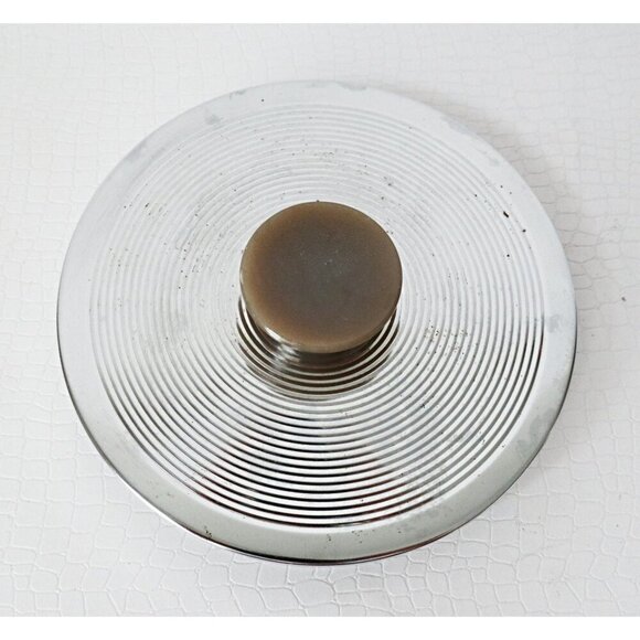 Vintage Whisky Scotch Bar Tavern Ice Bucket Advertising Chrome Retro Barware - Picture 6 of 8